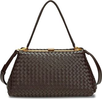 Tiffany & Fred Leather Clutch/Shoulder Bag