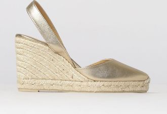 Castaner Espadrillas Carissa Casta&ntilde;er in pelle laminata