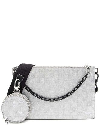 Louis Vuitton Black Damier Glitter Taurillon (Authentic Pre-Loved)