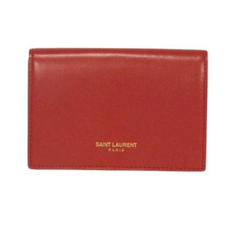 Saint Laurent Pre-owned Card Case - unisex - Yves Saint Laurent Vintage - Vintage Wallets - Red - ONE SIZE - Pre-owned