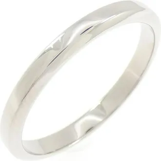Cartier Silver Platinum 950 Wedding Ring (Pre-Owned)