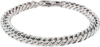 Trafalgar Store Lockwood Metal Link Bracelet in Silver at Nordstrom