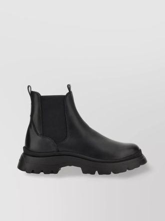 Hogan ankle chunky sole elastic pull round