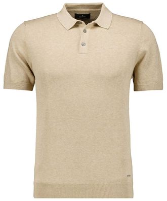 Ragman Rundhalspullover RAGMAN, Herren, Gr. 48, beige (beige, melange), 100% Baumwolle, ohne Ausschnitt, Pullover Rundhalspullover