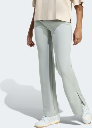 adidas Sporthose ADIDAS SPORTSWEAR W ALL SZN SL FP, Damen, Gr. XXL, N-Gr, wonder sage, Obermaterial: 51% Polyester, 25% Modal, 15% Baumwolle, 9% Elasthan, Ho