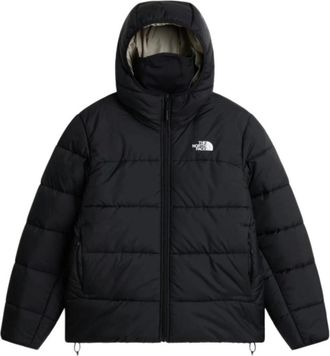 The North Face Chaqueta con capucha y m&aacute;scara NSE - Sport - Hombre - Negro - XL