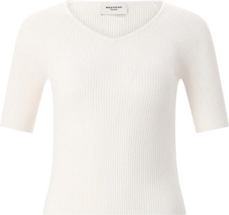 Max Mara V-hals Breiwerk - Dames - V-hals truien - Beige - L - Truien & Vesten