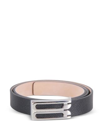 Victoria Beckham Dorian Frame belt - women - Calf Leather - 80 - Black