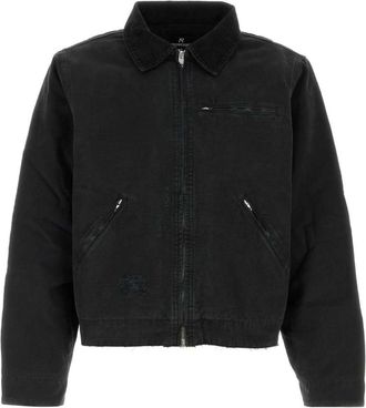 Represent Katoenen Gewatteerde Jas - Heren - Bomber jackets - Zwart - XL - Katoen - Jassen