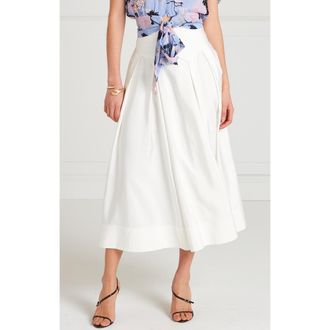 Temperley London Elodie Skirt in Ivory at Nordstrom, Size 14