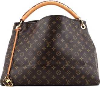 Louis Vuitton Artsy Handbag Monogram Canvas MM hobo bag - Bruin