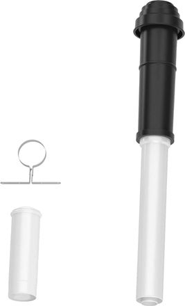 Bosch Accesorio Evacuaci&oacute;n Gases Fc-set80-c33x (arriba) Juego Construcci&oacute;n B&aacute;sico C33x, Negro, D:80/125mm, 7738112660