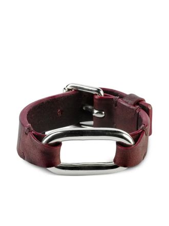 Parts Of Four sterling silver Link Gauntlet bracelet - Red