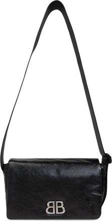 Balenciaga Schoudertas Monaco Small - Heren - Schoudertassen - Zwart - ONE Size - Leer - Tassen