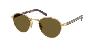Prada Brown Round Ladies Sunglasses PR B52S 5AK09Z 49
