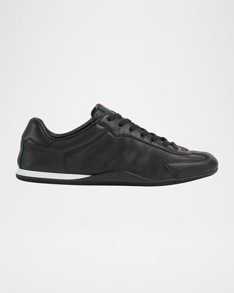 Gucci Men & apos;s Shift Leather Low-Top Sneakers