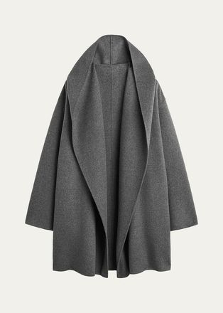 Toteme Hoodie Wool Coat