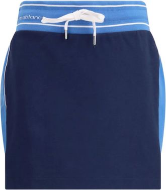 Casablanca Minigonna con coulisse - Blu