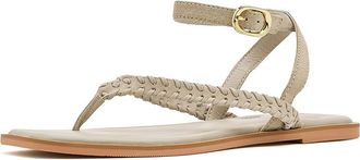 Free People Waverly Whipstitch Thong Womens Sandals Sunstone Sand Suedeo : EU 41 (US Womens 11) M, Leather