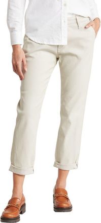AG - Adriano Goldschmied Caden Crop Twill Trousers in Leatherette Pale Smoke at Nordstrom, Size 24