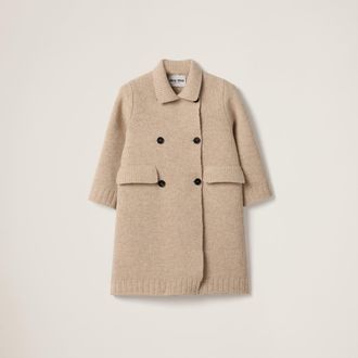 Miu Miu Embroidered wool jacket