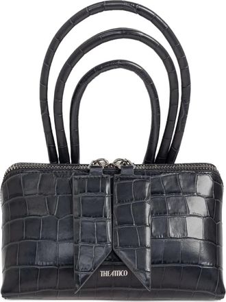 The Attico mini Friday tote bag - Grey