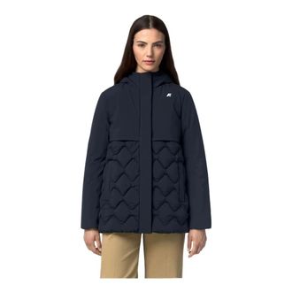 K-Way Donna, Giacche, Blu, L, new