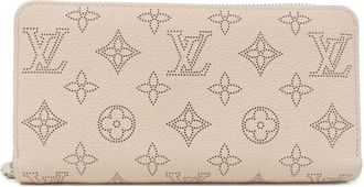 Louis Vuitton Pink Rose Leather Long Wallet (Bi-Fold) (Pre-Owned)