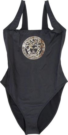 Versace Slip-On Strandbadpak - Dames - Badpakken - Zwart - L - Badmode