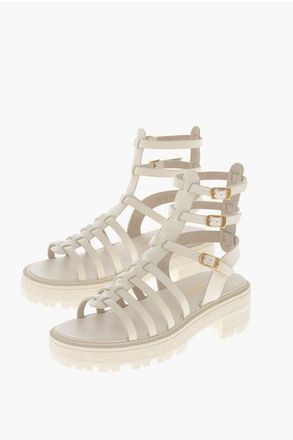 Dior Leather Sandals BAY With Lug Sole size 40,5