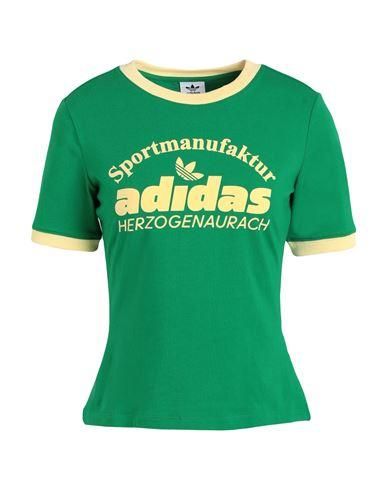 Grünes adidas t shirt deals