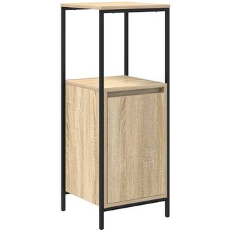 vidaXL Mueble De Ba&ntilde;o Con Estantes Roble Sonoma 36x35x95 Cm Vidaxl
