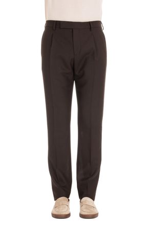 Lardini Relaxed Fit Trousers with Front Pleats