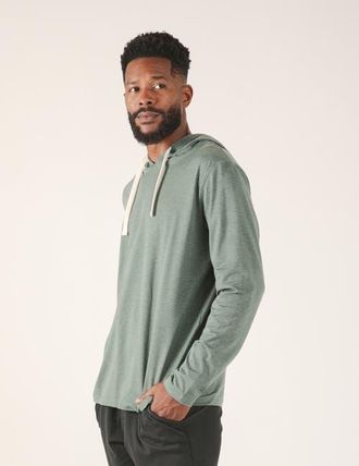 Glyder Bedford Hoodie in Smoky Basil at Nordstrom, Size Xx-Large
