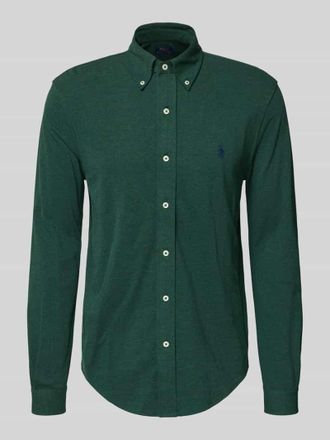 Polo Ralph Lauren Regular Fit Freizeithemd mit Button-Down-Kragen in Dunkelgruen, Gr&ouml;&szlig;e S