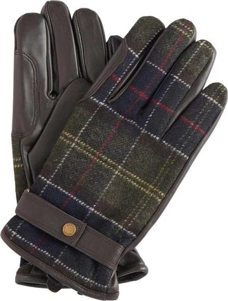 Barbour Tartan wollen handschoenen voor mannen en vrouwen - unisex - Handschoenen - Groen - S - Wol - Accessoires