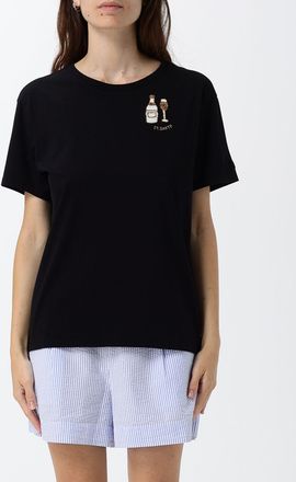 MC2 Saint Barth T-shirt in cotone a girocollo con stampa grafica e logo