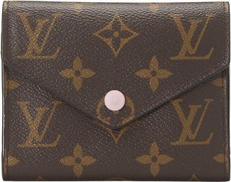 Louis Vuitton Brown Monogram Canvas Victorine Wallet (Authentic Pre-Loved)