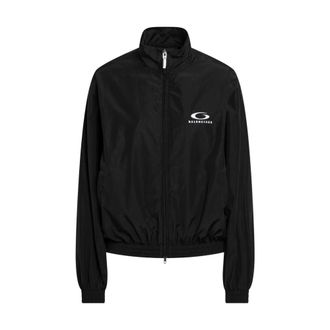 Balenciaga Loop Sports Icon Tracksuit Jacket - female - Balenciaga - Light Jackets - Black - S - Jackets