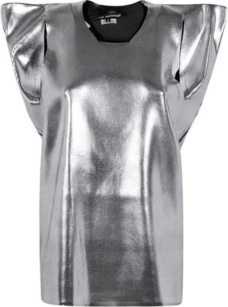 Junya Watanabe Zwarte Sweater Jo-N008 - Dames - Ronde hals truien - Grijs - M - Truien & Vesten