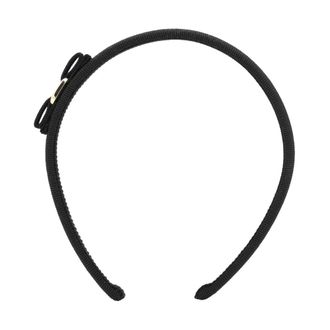 Ferragamo Hair Accessories, female, Black, Size: ONE SIZE Vara Headband