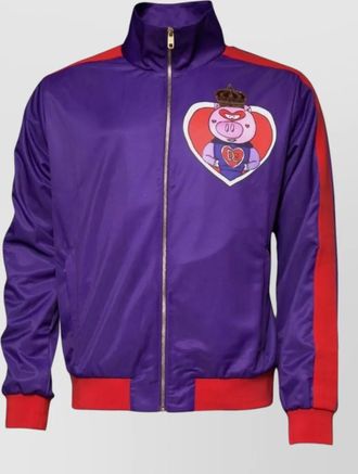 Dolce & Gabbana printed bomber jacket