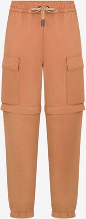 Moncler Wandelbare weite Cargohose aus Ripstop Day-Namic