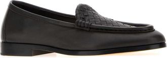 Bottega Veneta Womens Nuovo Loafer Brown Lamb