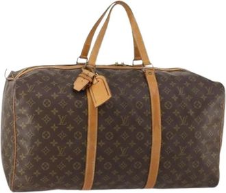 Louis Vuitton Pre-owned Weekend Bags, female, Brown, Size: ONE SIZE Pre-owned Keepall 55 Boston Bag