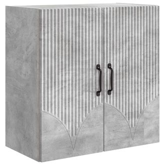 vidaXL Armario De Pared Gris Hormig&oacute;n 59 X 31 X 60 Cm Vidaxl