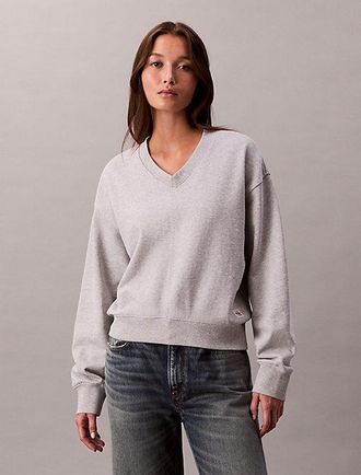 Calvin Klein Relaxed badstof sweatshirt