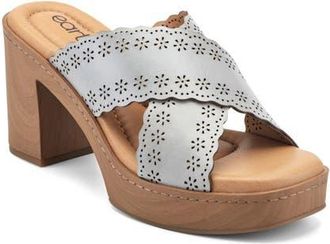 Earth Qamra Platform Sandal in Light Blue at Nordstrom, Size 6.5