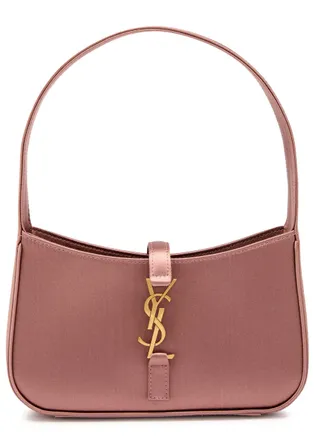 Saint Laurent Le 5 à 7 Mini Satin top Handle bag - Light Pink - One Size