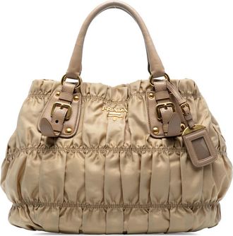 Prada Pre-owned Prada Tessuto Gaufre Satchel EO20078718KTDEFU
